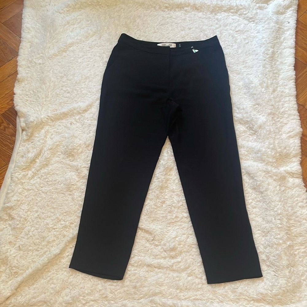 Diane Von Furstenberg Black Dress Pants